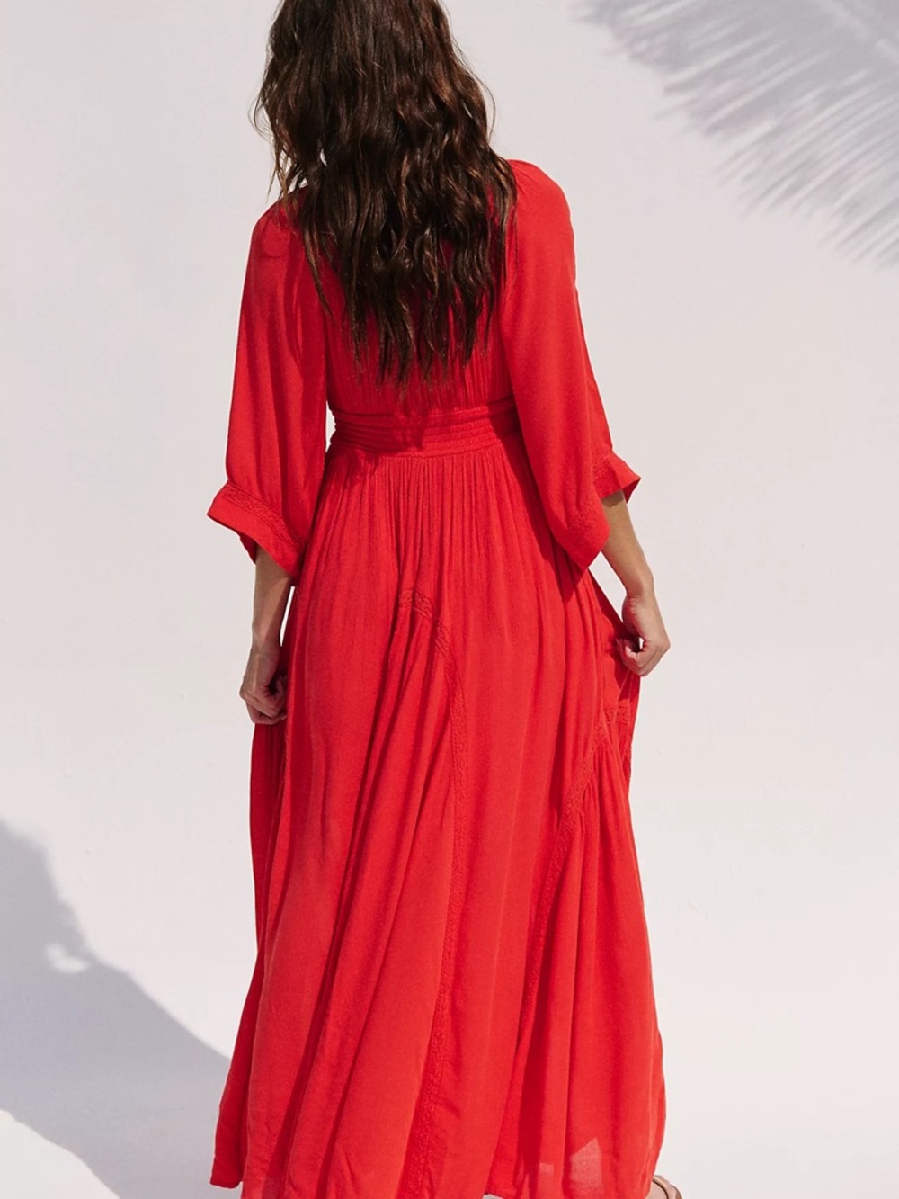 Free People Red Maxi Dress - Picture 2 of 4